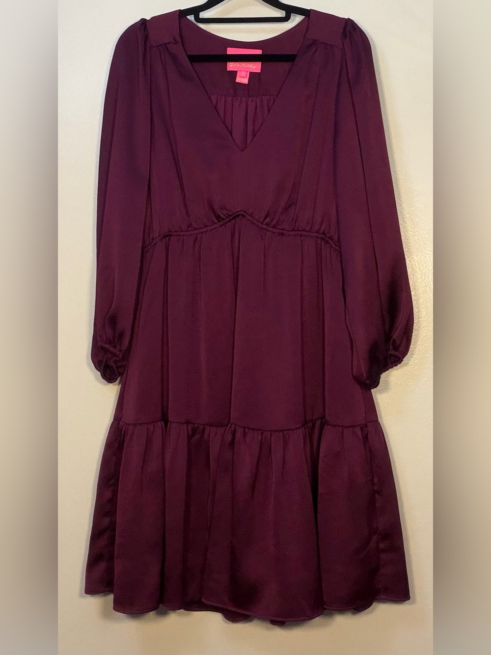 Lilly Pulitzer Purple Dress with Pink Label